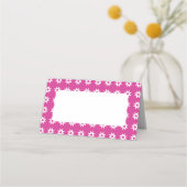 afrikanische Print Platzkarte (Vorderseite)