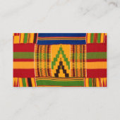 afrikanische Print Platzkarte (Rückseite)