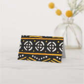 afrikanische Print Platzkarte (Rückseite)