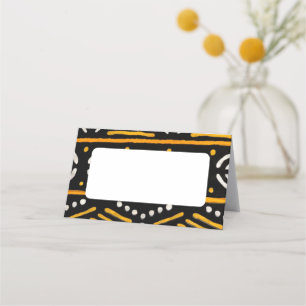 afrikanische Print Platzkarte