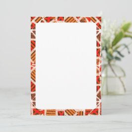 Afrikanische Print-Save the Date-Karte Save The Date