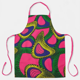 afrikanische Print Schürze
