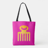 afrikanische Print Tasche (Rückseite)