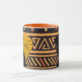 Afrikanische Print-Tasse in mehreren Farben Tasse (Zentrum)