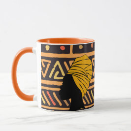 Afrikanische Print-Tasse in mehreren Farben Tasse