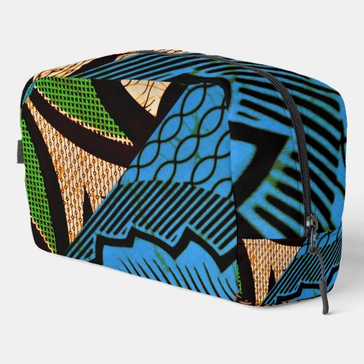 afrikanische Print Waschbeutel (Rechte Ecke)