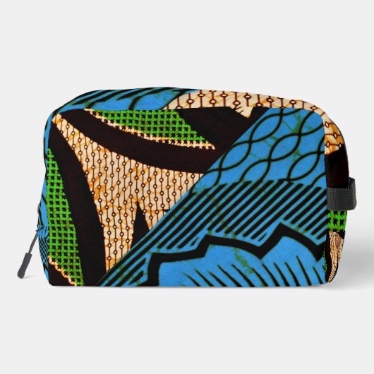 afrikanische Print Waschbeutel (Rückseite)