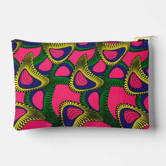 afrikanische Print Zubehörtasche (Rückseite)