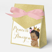 Afrikanische Prinzessin Pink & Gold Shimmer Favori Geschenkschachtel (Vorderseite)