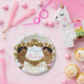 Afrikanische Prinzessin und Prinzessin Elegante Ge Pappteller (Party)