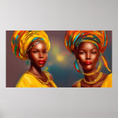 Afrikanische Prinzessinnen Goldschmuck 3 Poster (Vorne)