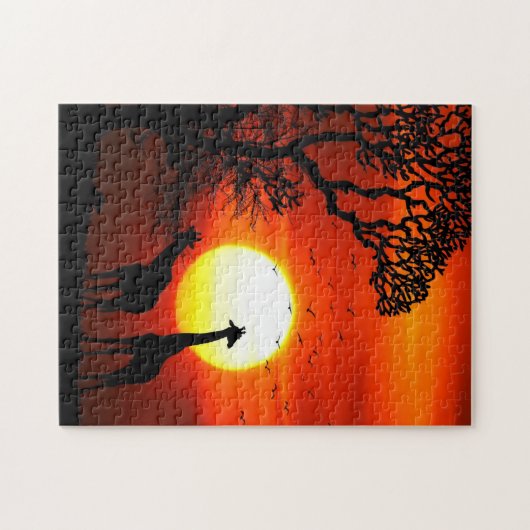 Afrikanische Puzzle (Horizontal)