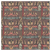 afrikanische Repeat-Tapestry Stoff (Nahaufnahme)