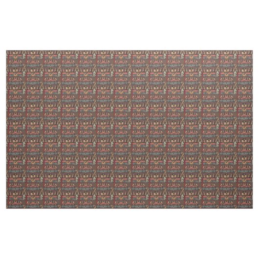 afrikanische Repeat-Tapestry Stoff (Fat Quarter (45,7 x 55,9 cm))