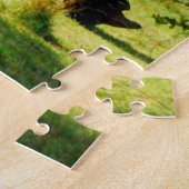 afrikanische Rhino-Familie Puzzle (Seite)