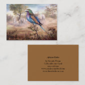 Afrikanische Rolle Visitenkarte (Vorne/Hinten)