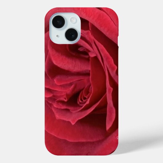 Afrikanische Rote Rose Case-Mate iPhone Hülle (Rückseite)