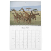 afrikanische Safari 2016 Kalender (Mär 2027)