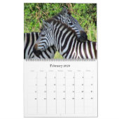 afrikanische Safari 2026 groß Kalender (Feb 2026)