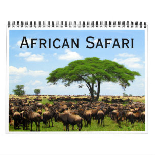 afrikanische Safari 2027 Kalender