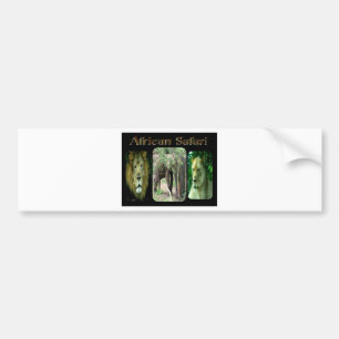 Afrikanische Safari Autoaufkleber
