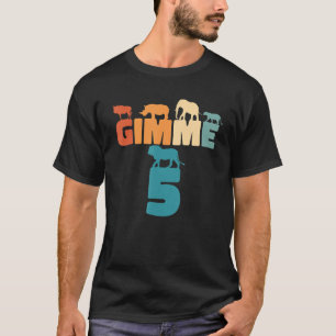 Afrikanische Safari-Reise Wildnis-Urlaub Die große T-Shirt