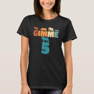 Afrikanische Safari-Reise-Wildnis-Urlaub Die große T-Shirt