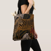Afrikanische Safari: Zebra Vintag Design Tasche (Von Nahem)