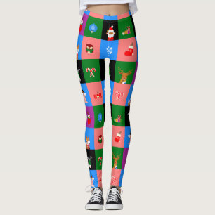 afrikanische Santa-Claus-Leggings Leggings