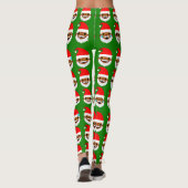 afrikanische santa emoji emoticons Leggings (Rückseite)