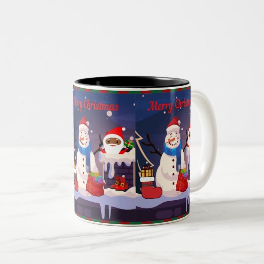 Afrikanische Santa Tasse (VorderseiteRechts)