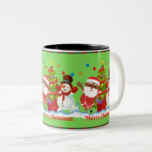 Afrikanische Santa Tasse (VorderseiteRechts)