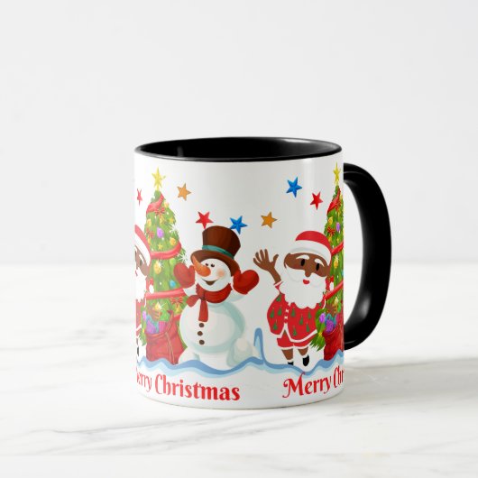 Afrikanische Santa Tasse (VorderseiteRechts)