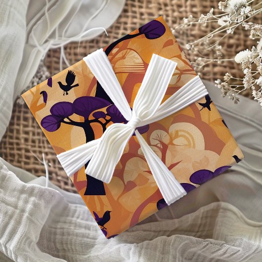 Afrikanische Savanna Sunset Geschenke für Hirschjä Geschenkpapier