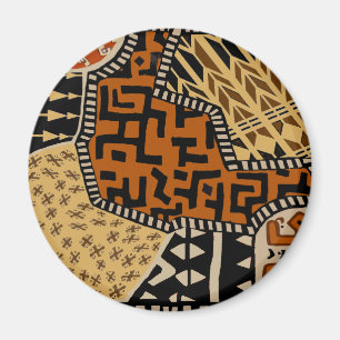 Afrikanische Schamanenerdgeister Magnet
