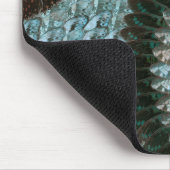 Afrikanische Schmetterlings-Flügel-Kunst Mousepad (Ecke)