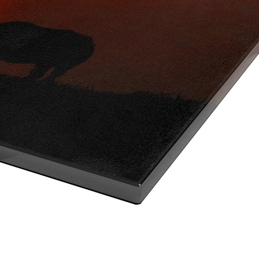 Afrikanische Schneidebrett (Ecke)