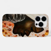 Afrikanische schöne Frau iPhone Case (Rückseite (Horizontal))