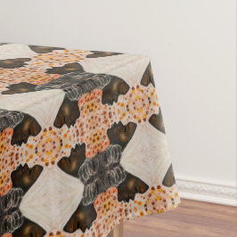 Afrikanische Schönheit - Aquarellmalerei - Kunst Tischdecke