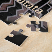 Afrikanische Schönheit: Bongo Maasai Portrait Trib Puzzle (Seite)