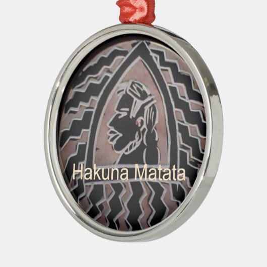 Afrikanische Schönheit: Bongo Maasai Portrait Trib Silbernes Ornament (Links)