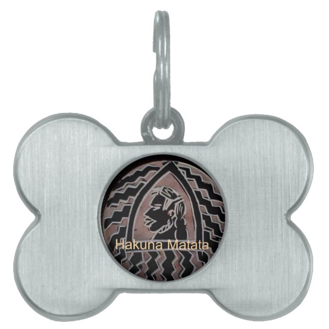 Afrikanische Schönheit: Bongo Maasai Portrait Trib Tiermarke (Vorderseite)