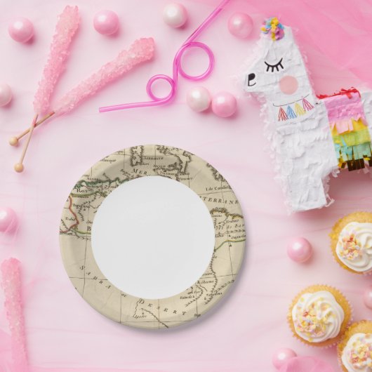 Afrikanische Schule Pappteller (Party)