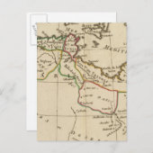 Afrikanische Schule Postkarte (Vorne/Hinten)