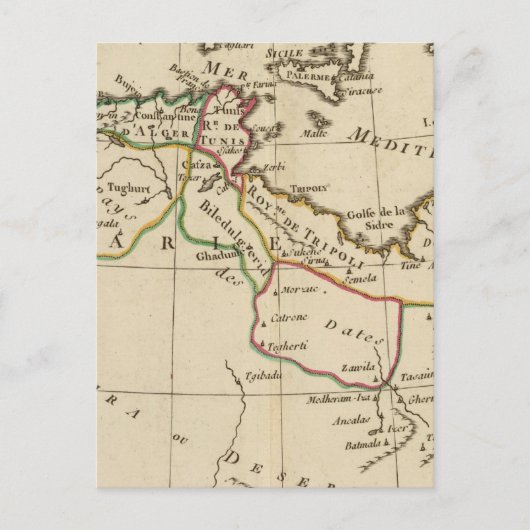 Afrikanische Schule Postkarte (Vorderseite)