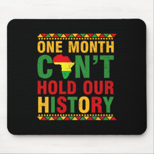 Afrikanische schwarze Geschichte Monat Monat eins  Mousepad