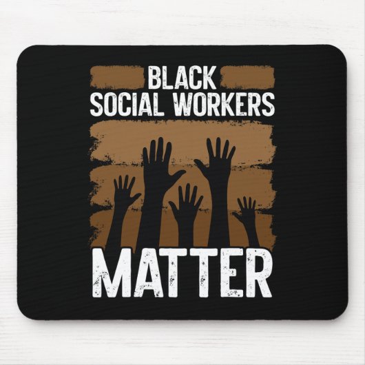 Afrikanische Schwarzgeschichte Mousepad (Vorne)