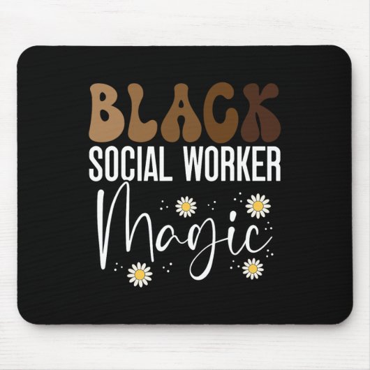 Afrikanische Schwarzgeschichte Mousepad (Vorne)