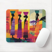 Afrikanische Schwestern Mousepad (Mit Mouse)