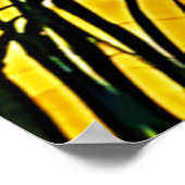 Afrikanische Serval Art Poster (Ecke)